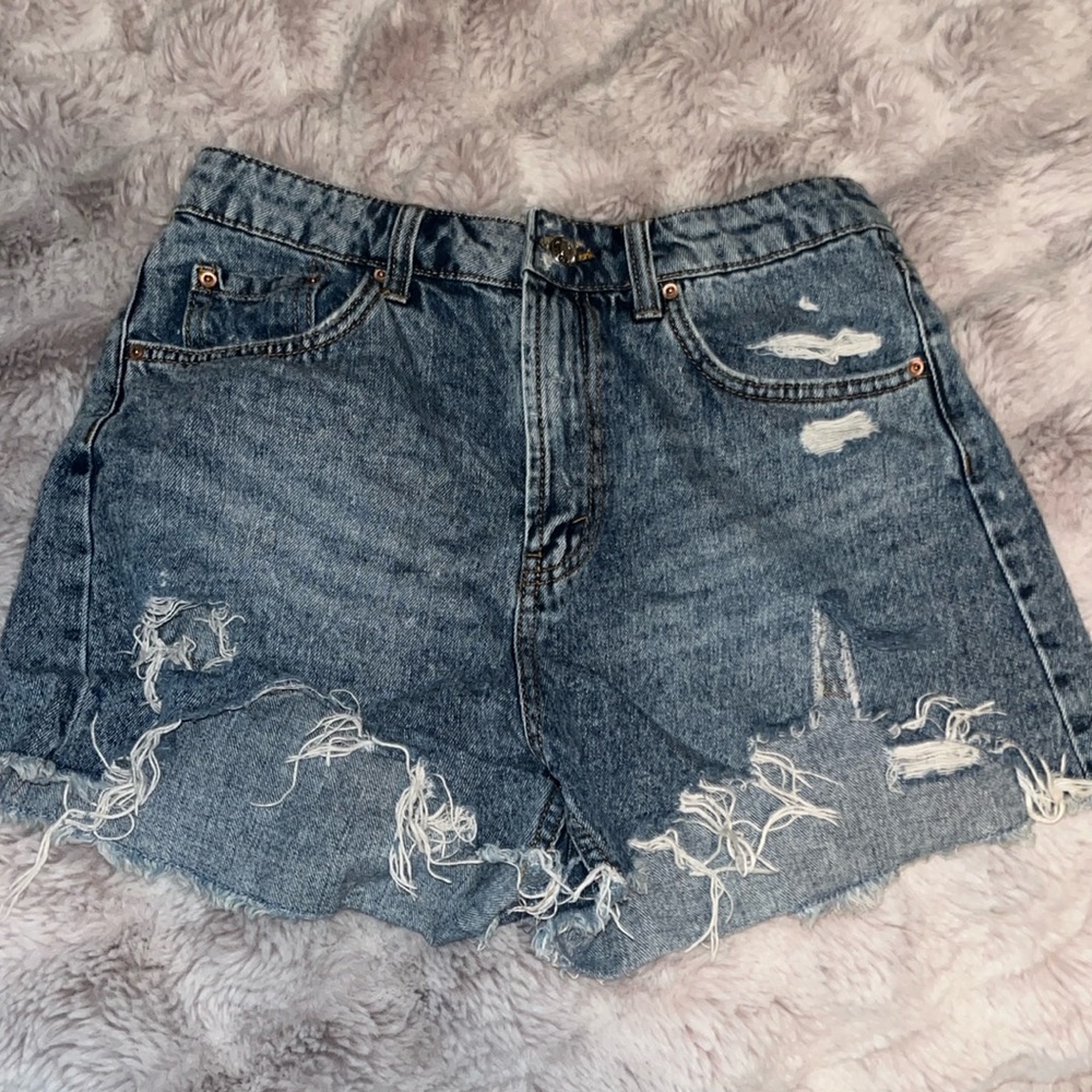 Target~ High Rise Jean Shorts
